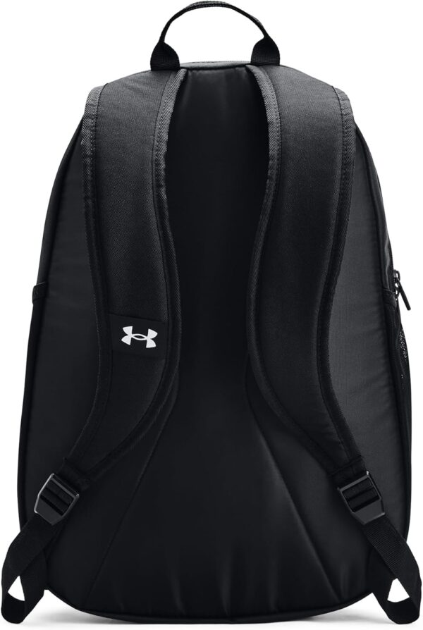 Under Armour Unisex-Adult Hustle Sport Backpack , Black (001)/Silver , One Size Fits All - Imagen 3