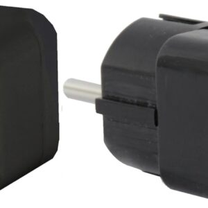 US to Argentina Travel Adapter Plug for USA/Universal to South America Type I & E (C/F) AC Power Plugs Pack of 2