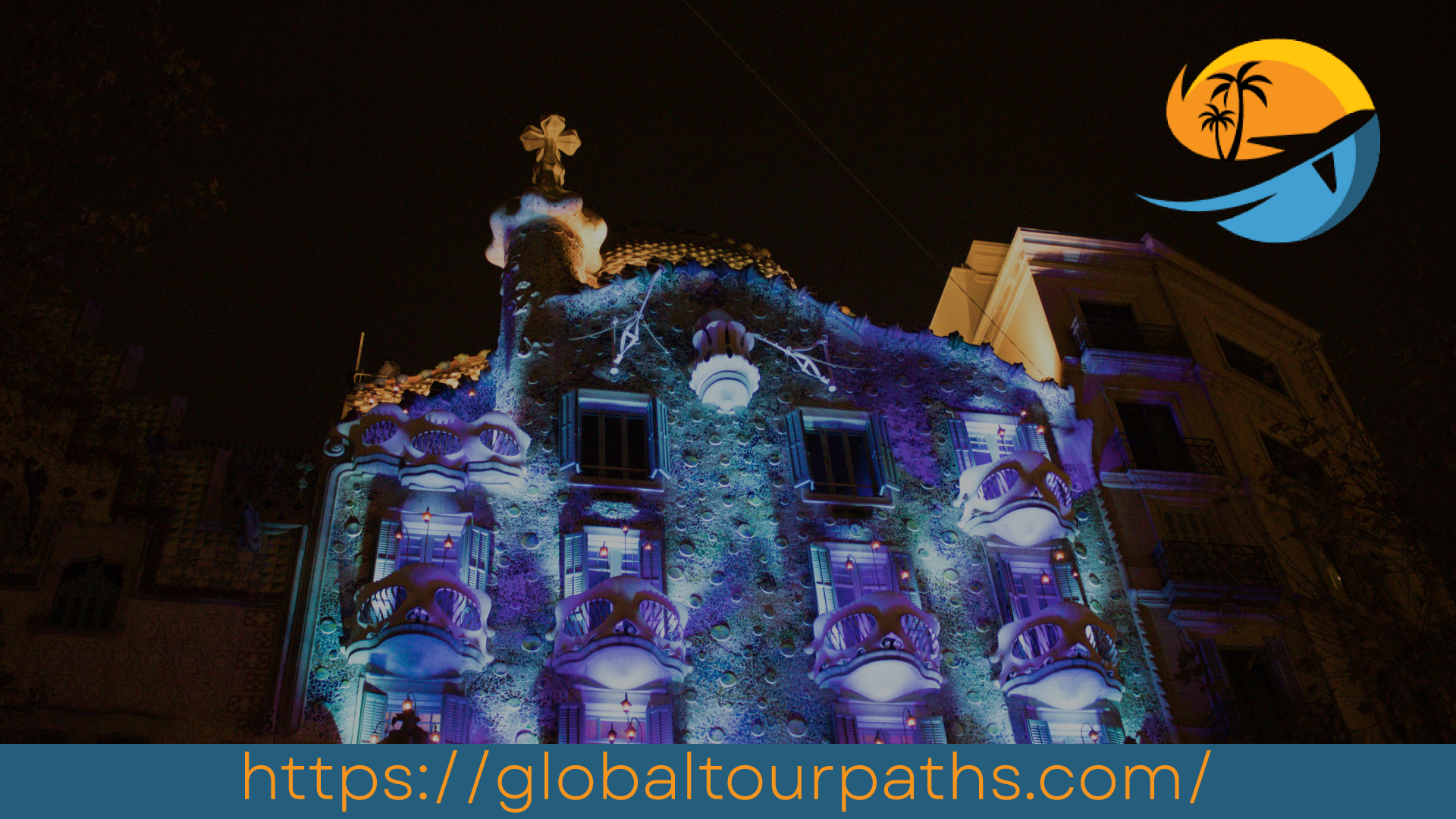 Barcelona Christmas lights and festive decorations