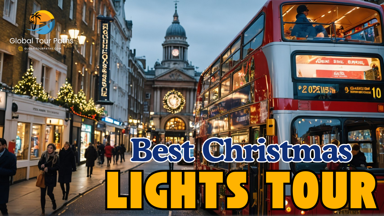 Discover London: Christmas Lights Night Bus Tour with Live Guide